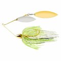War Eagle Gold Frame Double Willow Spinnerbait Spot Remover Fishing Lure WE12GW09
